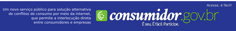 Divulgação do consumidor gov br