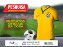 Camisa oficial da seleção brasileira custa até R$ 279,99 em João Pessoa