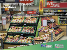 Pesquisa de cestas básicas realizada nos dias 8 e 10 de Março/2017.