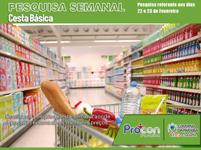 Pesquisa Cesta básica