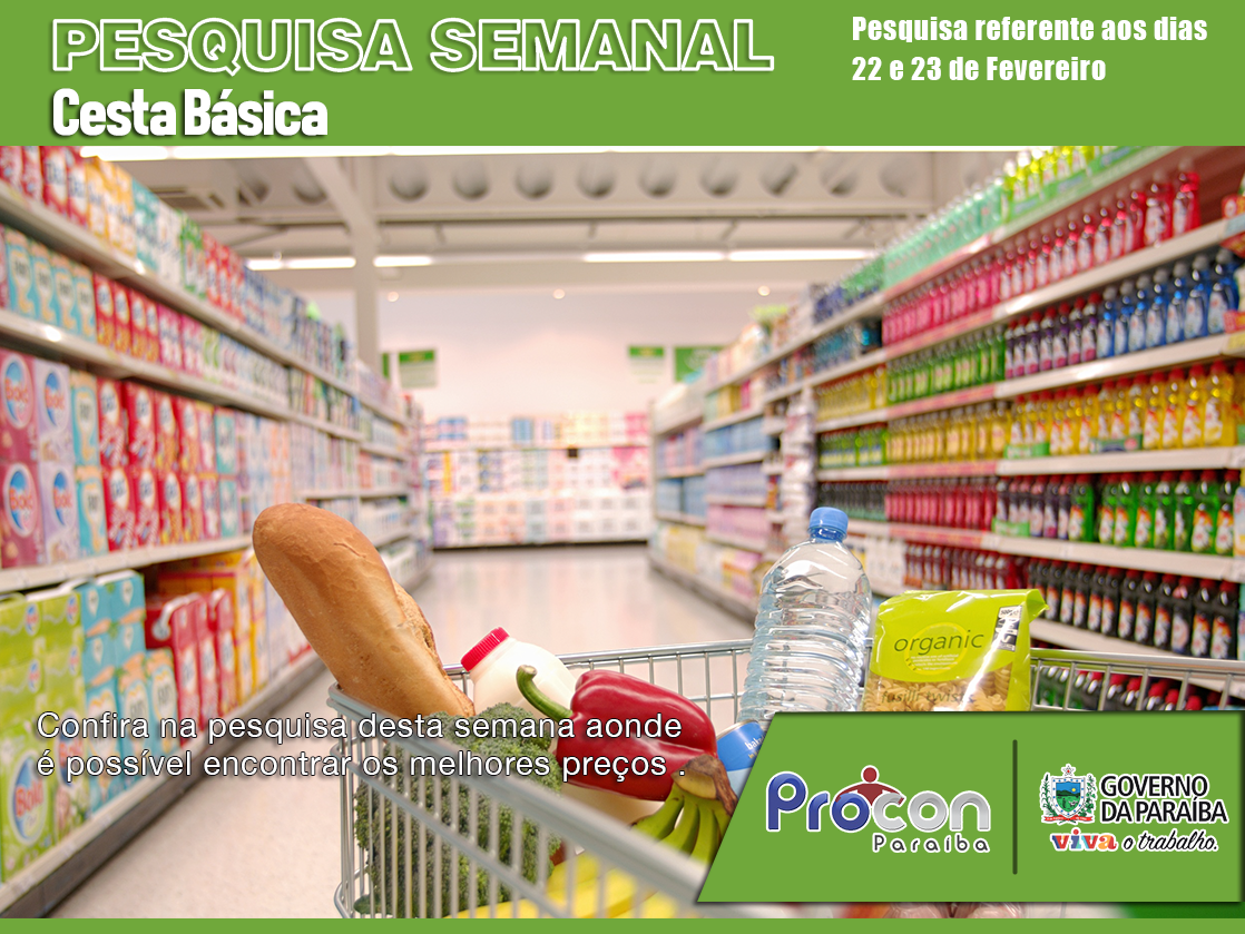 Pesquisa Cesta básica