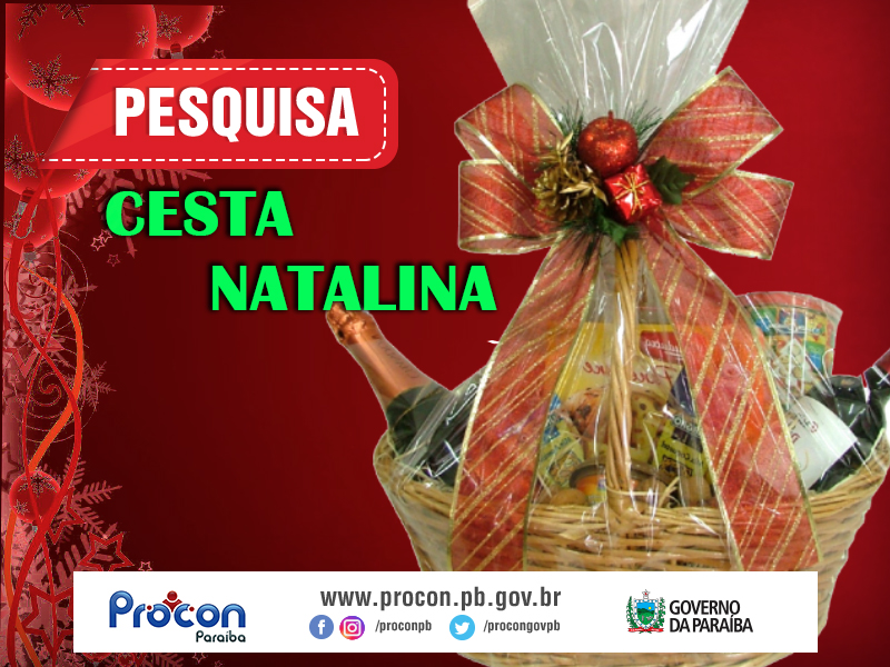 Cesta Natalina pronta custa até R$ 149,90 em supermercado de João Pessoa