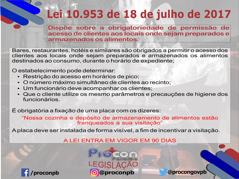 Consumidores terão acesso a cozinha de restaurantes