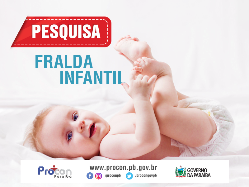 Fraldas infantis apontou variação de preço de até 68,49%