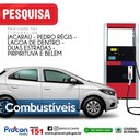 Gasolina comum esta custando R$ 6,25 nas cidades de Jacaraú e Belém-PB, mostra pesquisa do PROCON-PB