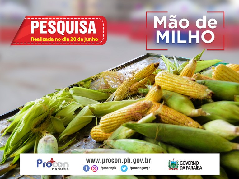 Mão de milho passa a custar até R$ 50