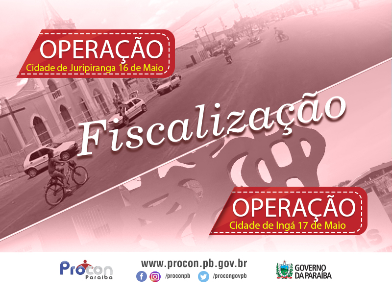 Operação em Juripiranga e Ingá