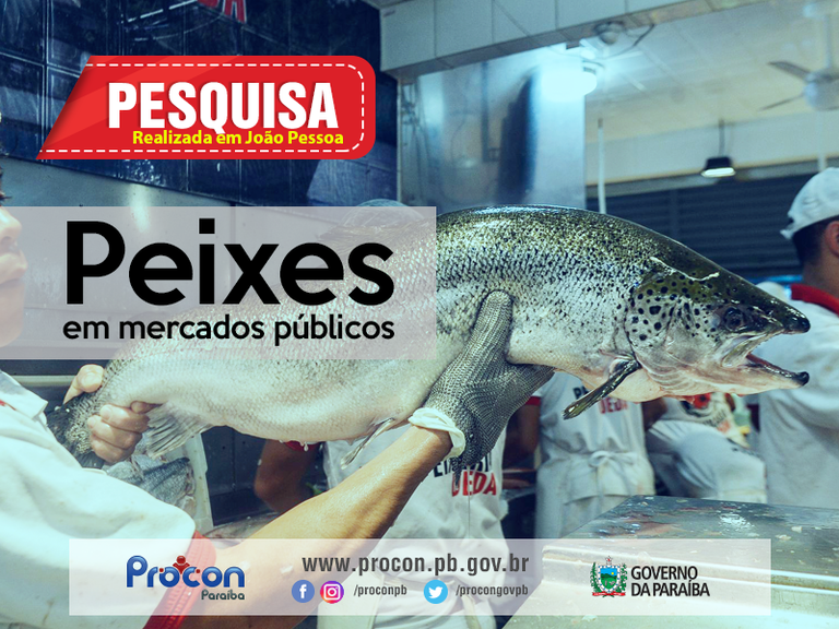 Pesquisa peixes João Pessoa