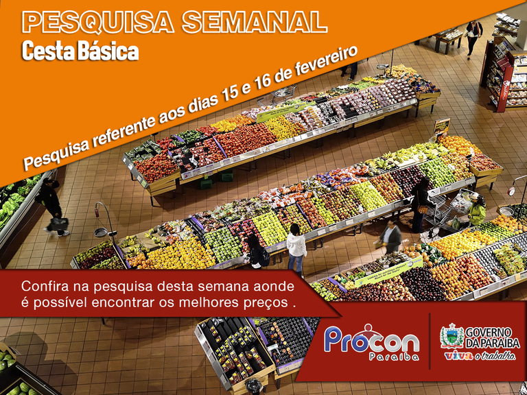 Pesquisa Cesta básica