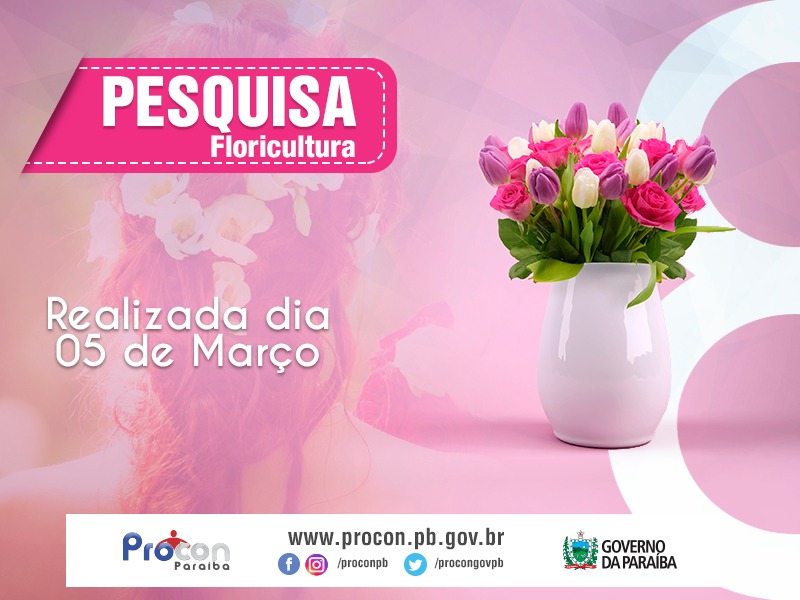 Preços de arranjos flores variam até 600% em João Pessoa