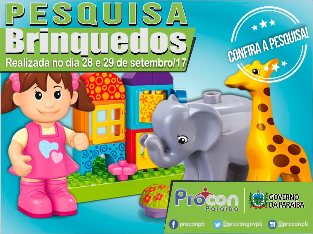 Preços de brinquedos diferem até R$ 184,91 em João Pessoa