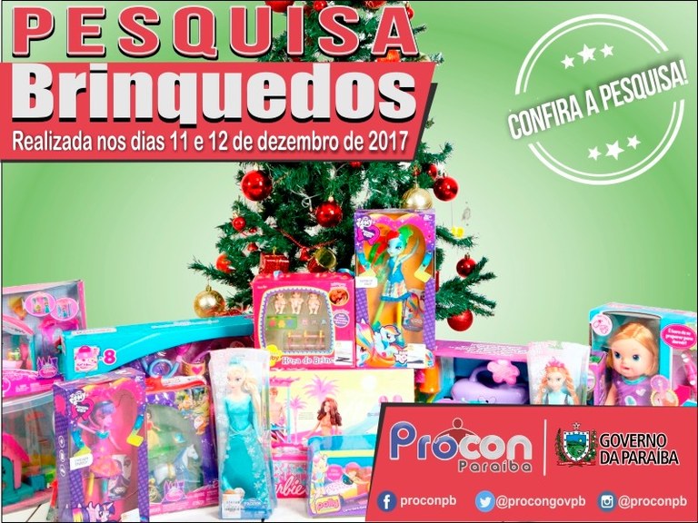 Preços de brinquedos variam até 150,03% em estabelecimentos de João Pessoa