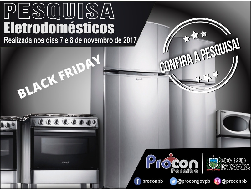 Preços de eletrodomésticos diferem até R$ 750 em estabelecimentos da Capital