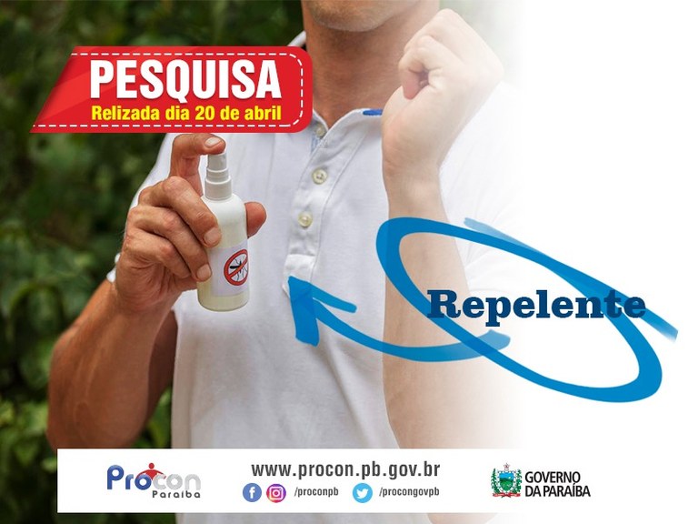 Preços de repelentes variam até 162% em João Pessoa