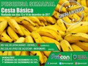 Preços do quilo da banana Prata variam até 216,93% em supermercados de João Pessoa