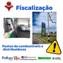 Procon Estadual da Paraíba realiza fiscalização em postos e distribuidoras de combustíveis Procon Estadual da Paraíba realiza fiscalização em postos e distribuidoras de combustíveis
