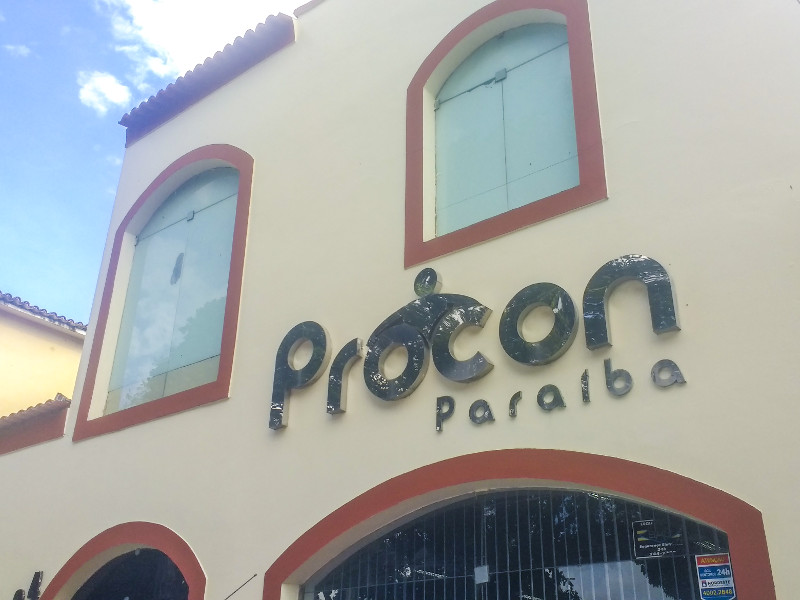 Fachada Procon Estadual da Paraíba