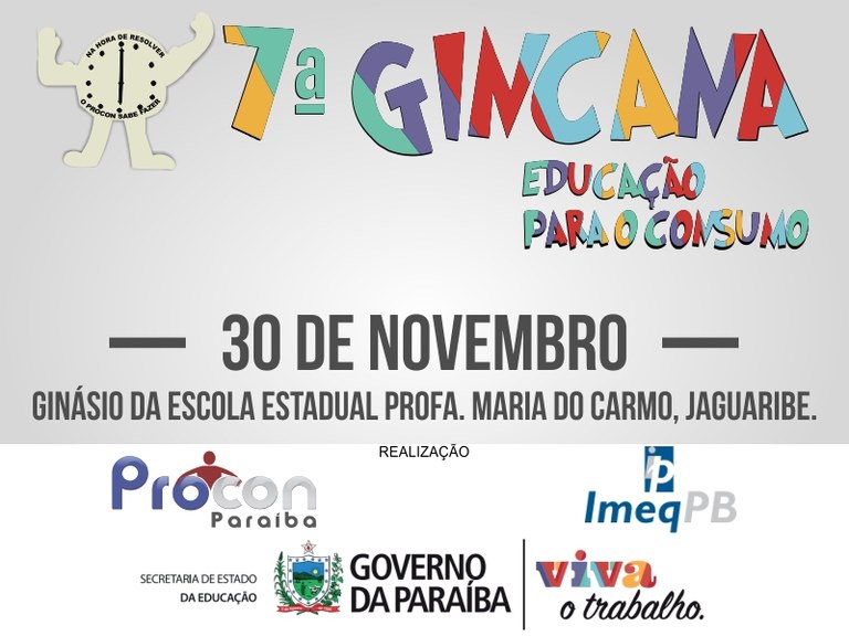 Procon-PB realiza 7ª Gincana de Educação para o Consumo