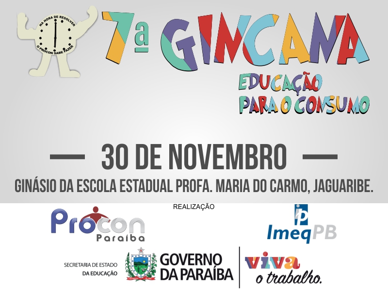 Procon-PB realiza 7ª Gincana de Educação para o Consumo