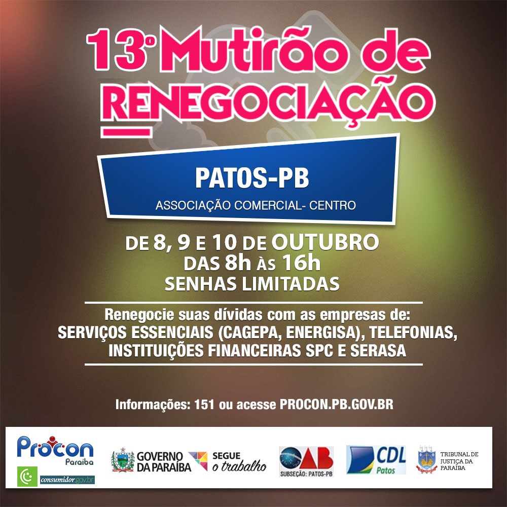 MULTIRÃO DE RENEGOCIAÇÃO