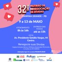 PROCON-PB realiza o 32º Mutirão de Renegociação de Dívidas em Campina Grande PROCON-PB realiza o 32º Mutirão de Renegociação de Dívidas em Campina Grande