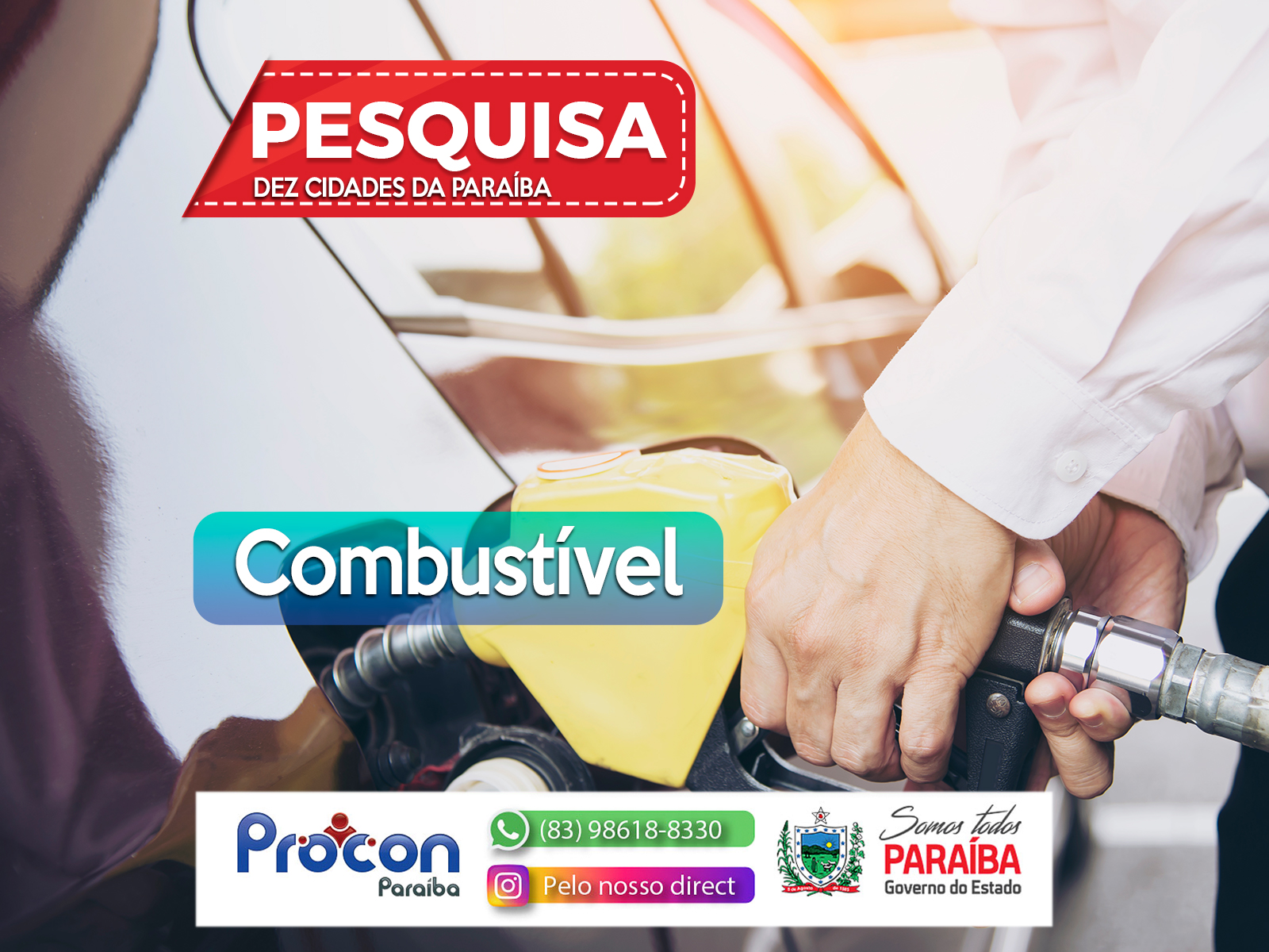 Pesquisa de Combustível Municípios Paraíba 03 de Dezembro de 2020
