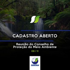 Copam abre cadastro para reunião do próximo dia 08