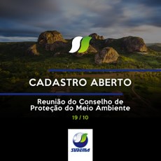 Copam terá nova reunião virtual no dia 19 de outubro